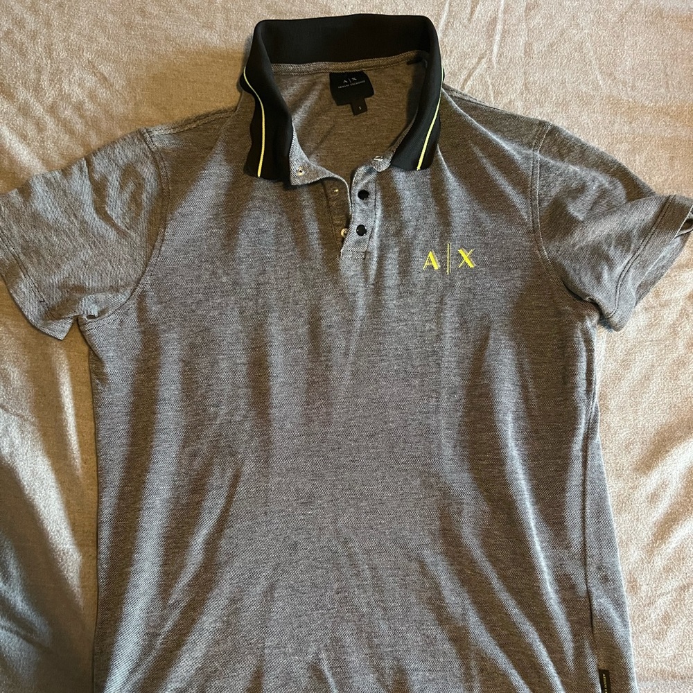 Armani Exchange Polo in Grey